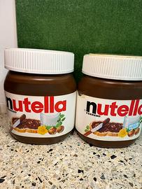 Coppia di barattoli Nutella Ferrero originali
