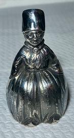 Campanello in Argento 800 brunito d’epoca