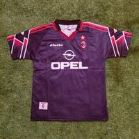 Maglia Milan 1995/96 - Terza Maglia Nera - Lotto -
