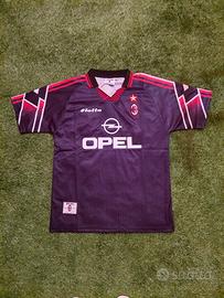 Maglia Milan 1995/96 - Terza Maglia Nera - Lotto -