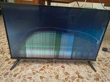 TV 32 pollici Hisense 32A4N rotta