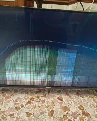 TV 32 pollici Hisense 32A4N rotta