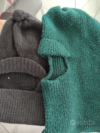 2 cappelli passamontagna lana