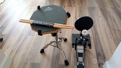 Drum practice set di qualità praticamente nuovo