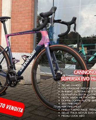 CANNONDALE SUPERSIX EVO Hi-Mod TEAM RAFA Tg.56