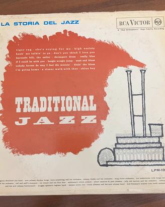 Collezionismo,vinile 33 giri,”La Storia del Jazz”"
