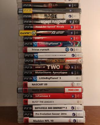 Giochi PS3 - singoli o blocco