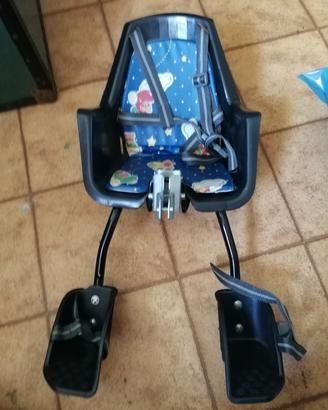seggiolino anteriore per bicicletta 