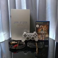 Console Sony PlayStation 2 Ps2 Argento con gioco 