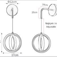 2 Applique camera da letto