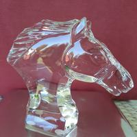 Cristallo francese BACCARAT - Testa di cavallo