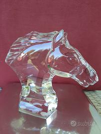 Cristallo francese BACCARAT - Testa di cavallo