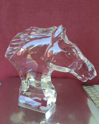 Cristallo francese BACCARAT - Testa di cavallo