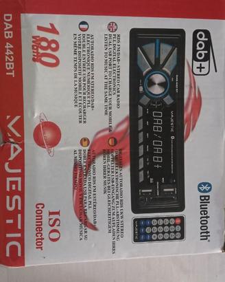 Autoradio bluetooth MP3 nuova Majestic