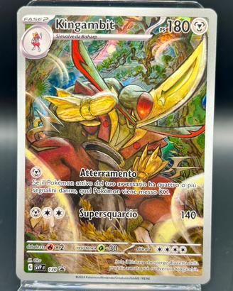 Pokemon Card: Kingambit (SVP 130) SV Black Star 🇮🇹