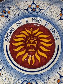 Piatto commemorativo " il Moro di Venezia "