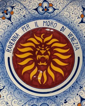 Piatto commemorativo " il Moro di Venezia "