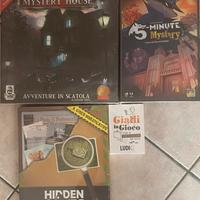 Lotto giochi thriller nuovi(anche singoli)