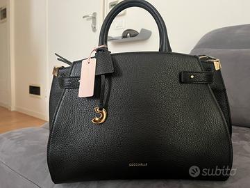 Coccinelle borsa a mano in vera pelle