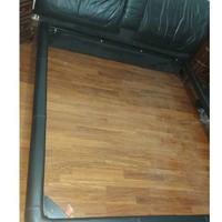 letto moderno vera pelle