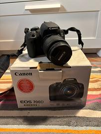 CANON EOS 700d + obbiettivo 18-55