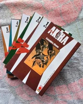 AKIRA anime comics 1-5