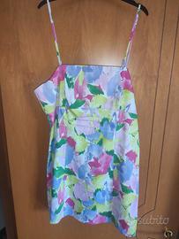 Primark dress/vestito corto 44/48 multicolore