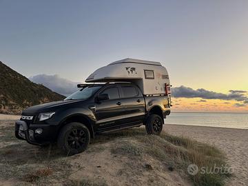 Cellula abitativa scarrabile + Pick up Ford Ranger