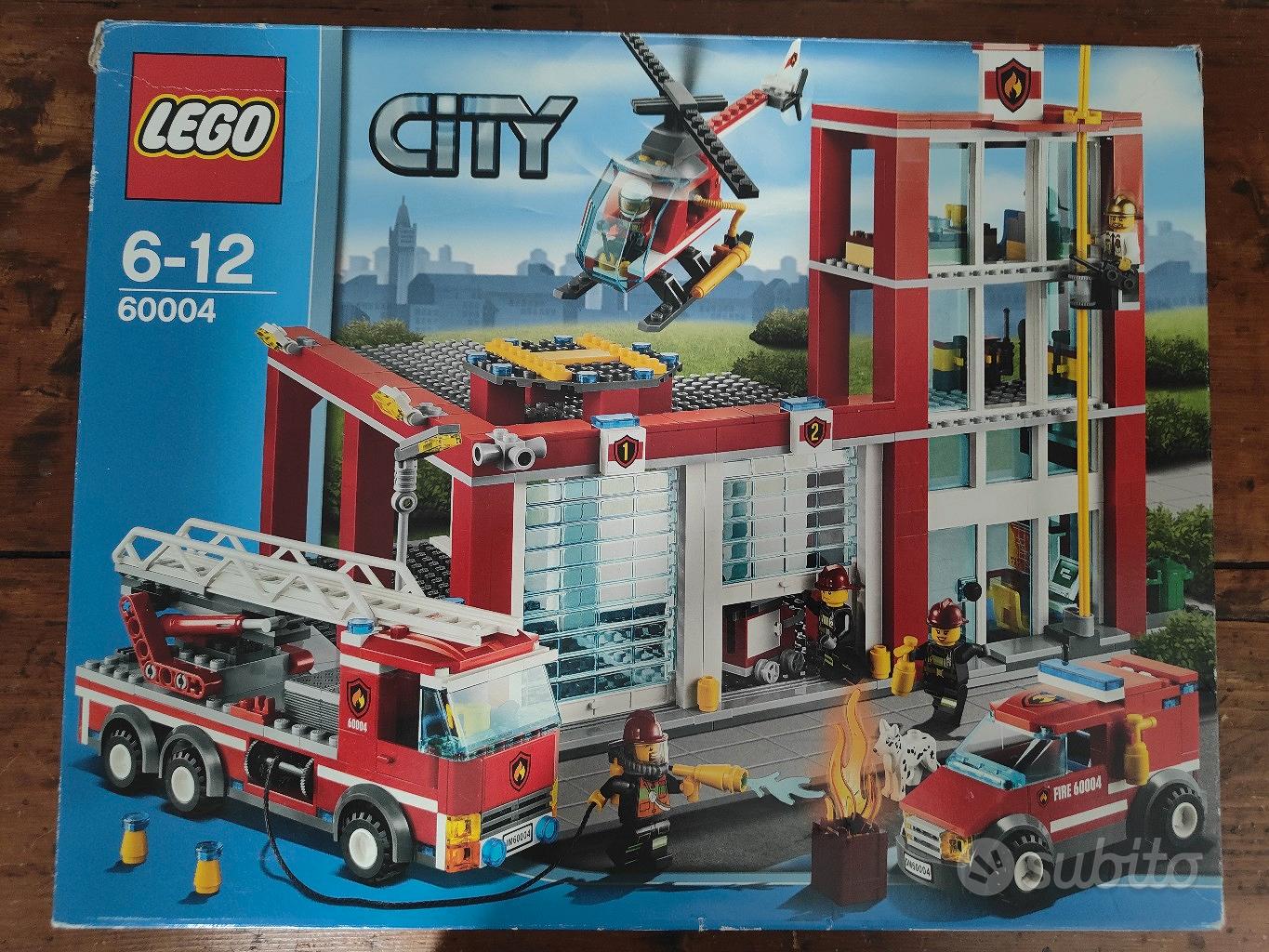 LEGO City Fire 60004 - Caserma dei Pompieri : : Giochi e