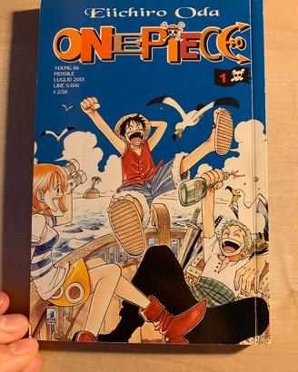 One piece 1 - prima edizione - prezzo in lire