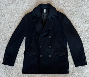 Cappotto doppiopetto nero - taglia 52