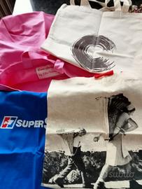 COLLEZIONE BORSE IN STOFFA E MARSUPI NUOVI