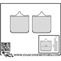Coppia pastiglie freno anteriori organiche Bmw G 4