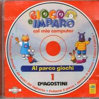 4 cd-rom gioco e imparo della de agostini