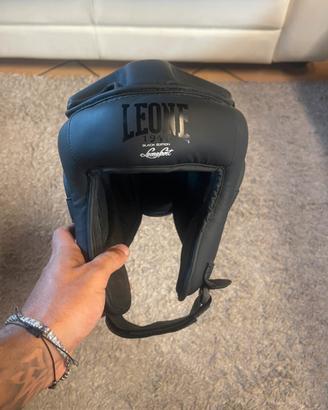 Casco da Boxe Leone 1947 Black Edition 2.0
