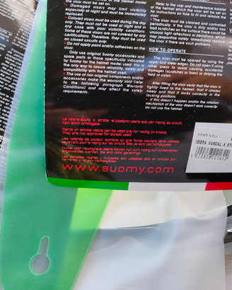 Strappi casco suomy vandal