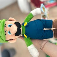 Peluche Luigi super mario originale
