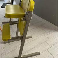 Seggiolone Slex Evo Senape e grigio