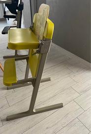 Seggiolone Slex Evo Senape e grigio