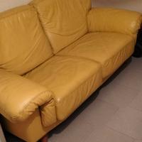 Divano in vera pelle 2 posti VALDICHIENTI