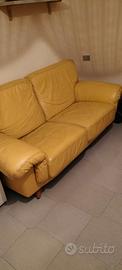 Divano in vera pelle 2 posti VALDICHIENTI