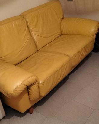Divano in vera pelle 2 posti VALDICHIENTI