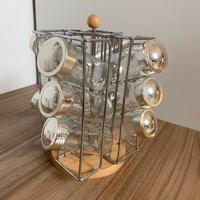 Portaspezie girevole 12posti