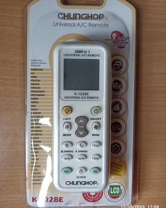 Telecomando universale per condizionatori K-1028E