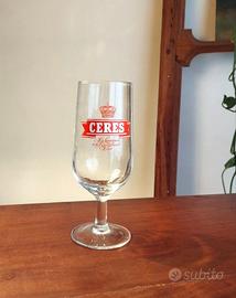 11 Calici da birra Ceres  vintage anni '90