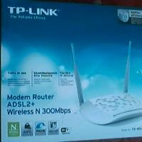 MODEM ROUTER TP-LINK -NUOVO- con splitter