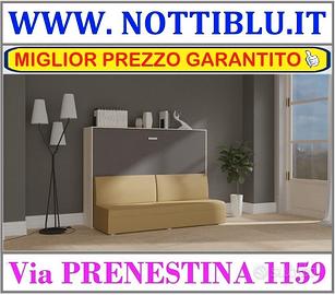 Letto a Scomparsa DOLLY Orizz. 1p&1/2 by Notti Blu