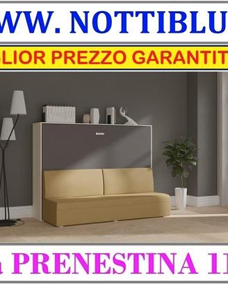 Letto a Scomparsa DOLLY Orizz. 1p&1/2 by Notti Blu