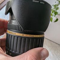 Obiettivo tamron 17-50 2.8 mm Canon