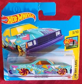 Hot Wheels '80 EL CAMINO - HW ART CARS 2021 -Nuovo